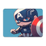 Captain America Chibi Battle Stance Mousepad