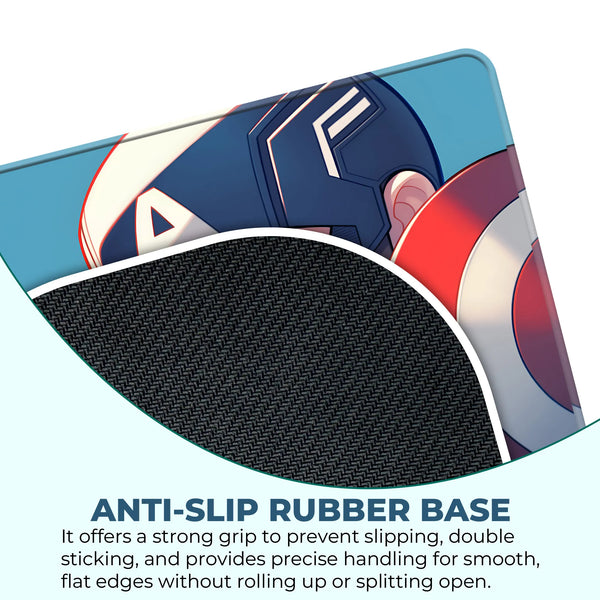 Captain America Chibi Battle Stance Mousepad