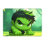 Hulk Chibi Crouch Angry Expression Mousepad