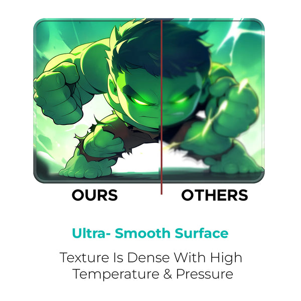 Hulk Chibi Power Rage Glow Mousepad