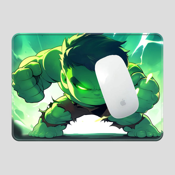 Hulk Chibi Power Rage Glow Mousepad