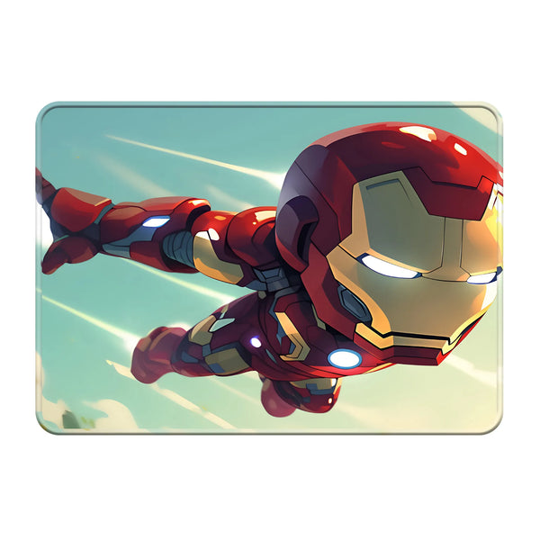 Iron Man Chibi Flying Superhero Mousepad