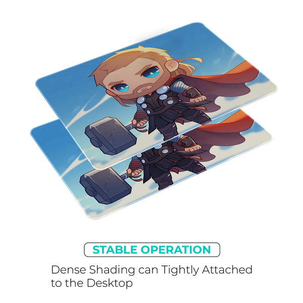 Thor Chibi Cute Hammer Design Mousepad