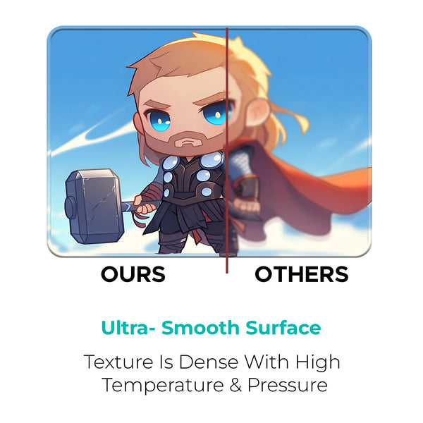 Thor Chibi Cute Hammer Design Mousepad