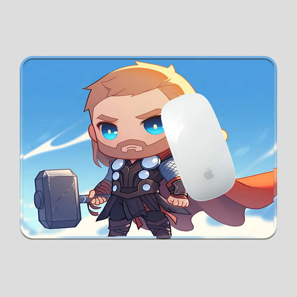 Thor Chibi Cute Hammer Design Mousepad