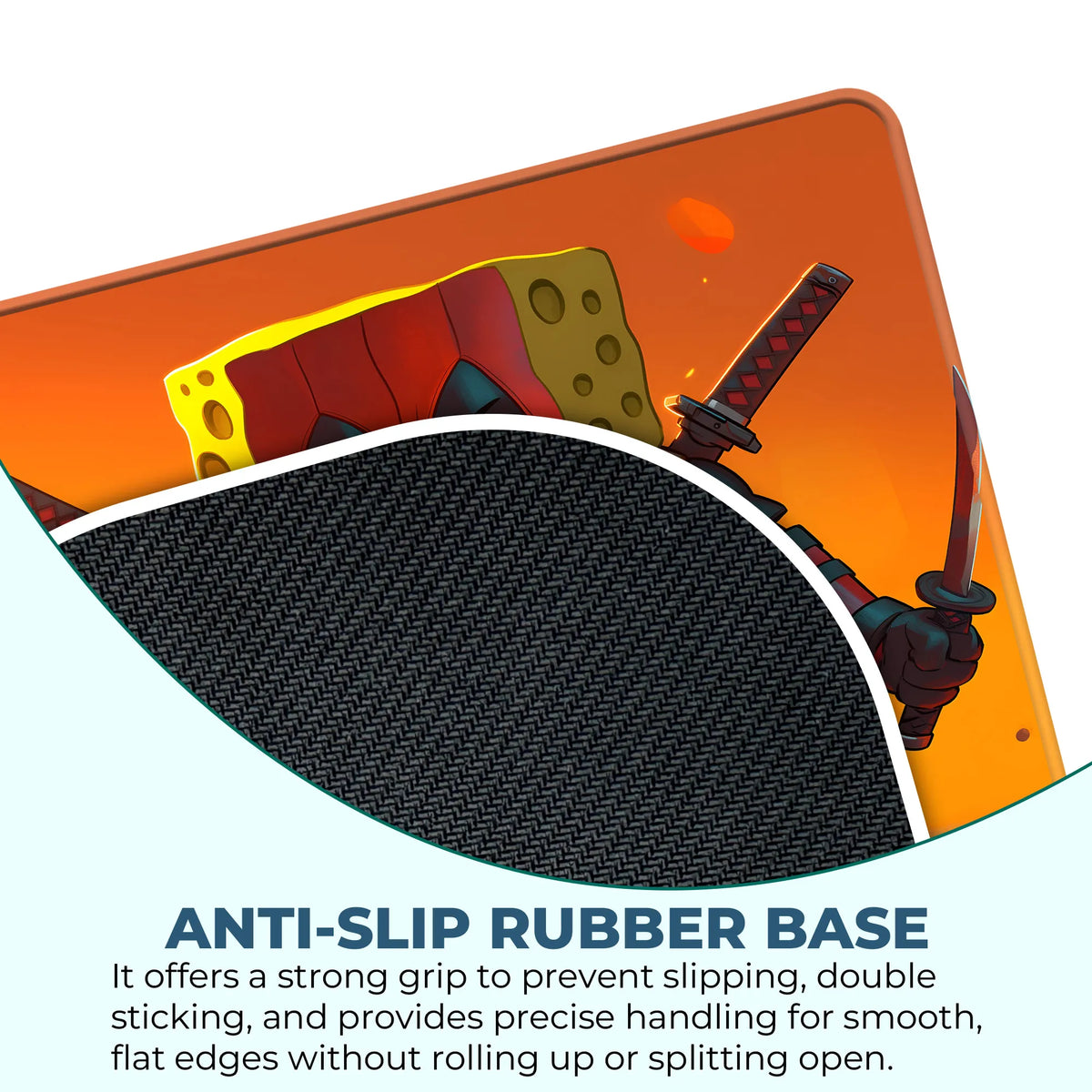 Deadpool Funny Sponge Mashup Mousepad