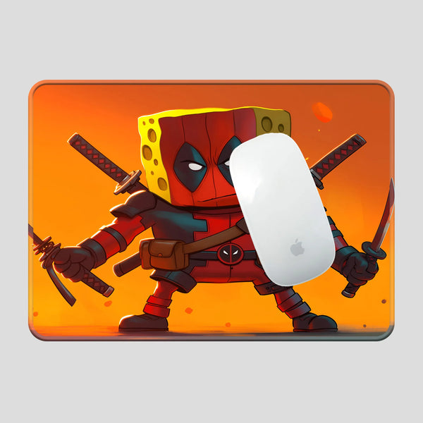 Deadpool Funny Sponge Mashup Mousepad