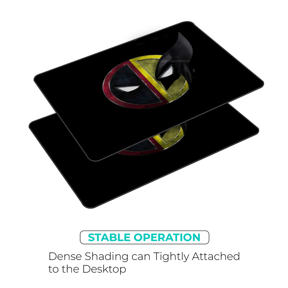Deadpool & Wolverine Fusion Symbol Mousepad