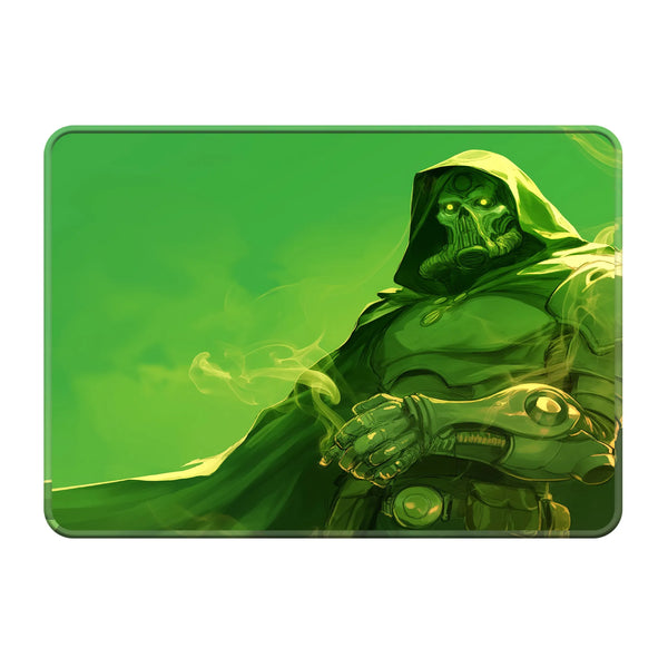 Doctor Doom Green Aura Villain Mousepad