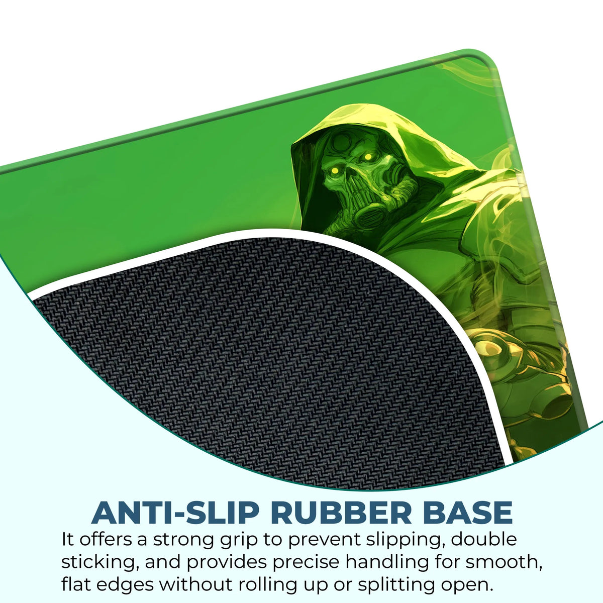 Doctor Doom Green Aura Villain Mousepad