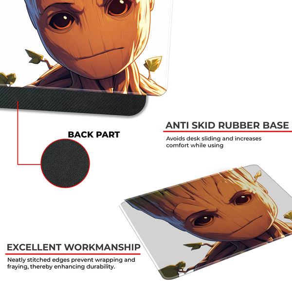 Baby Groot Close-Up Adorable Mousepad