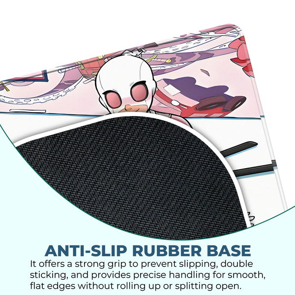 Lady Deadpool Cute Chibi Cartoon Mousepad