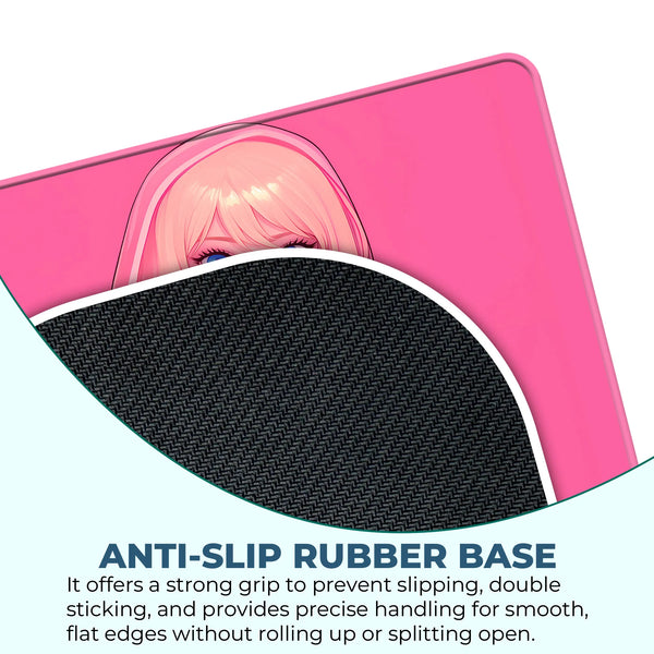 Spider Gwen Pink Portrait Superhero Mousepad