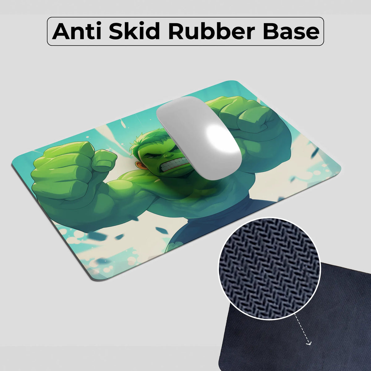 Angry Hulk Smash Power Superhero Mousepad