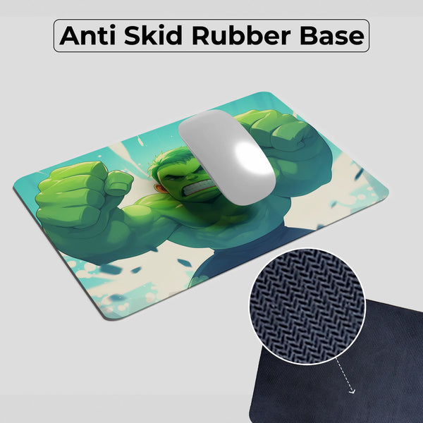 Angry Hulk Smash Power Superhero Mousepad
