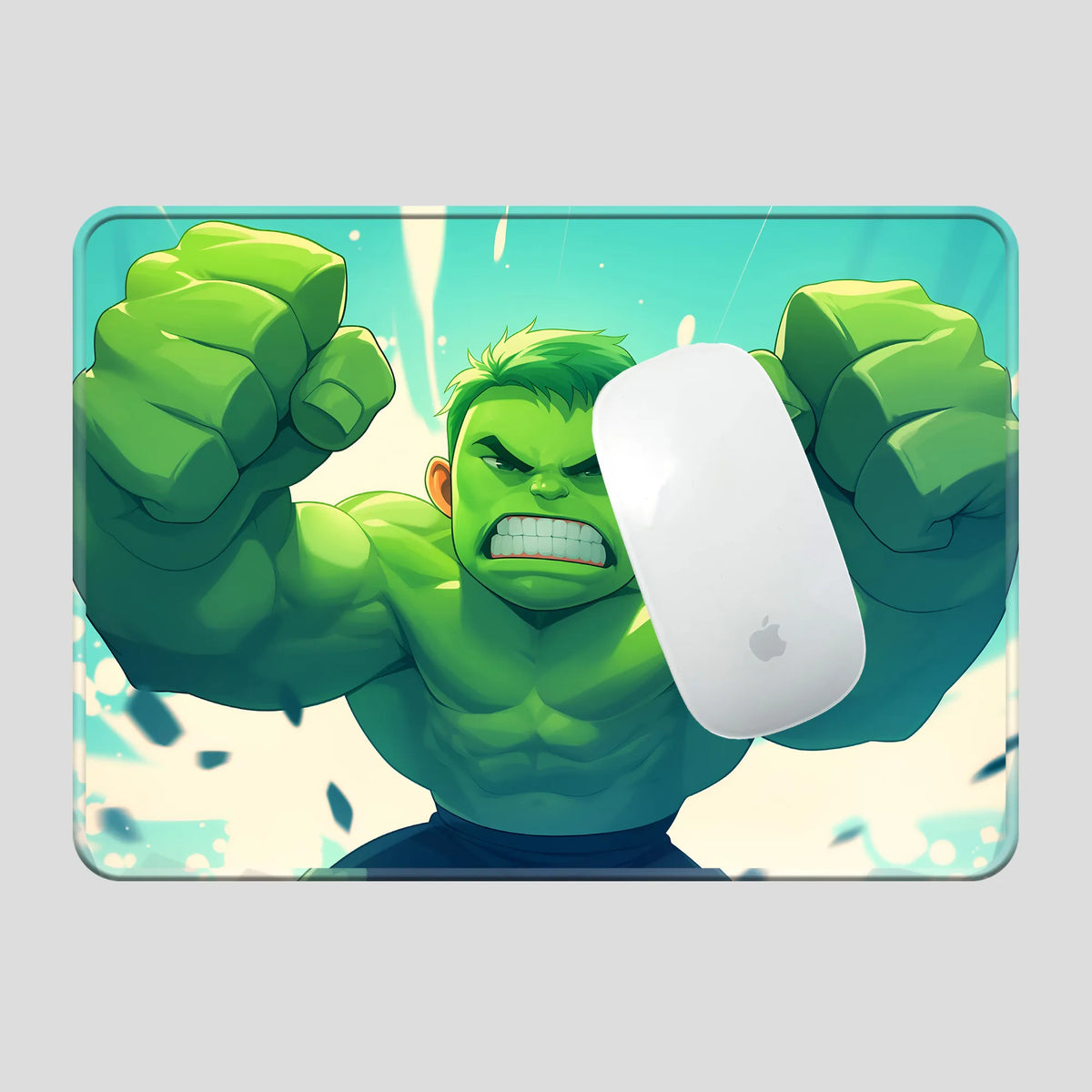 Angry Hulk Smash Power Superhero Mousepad