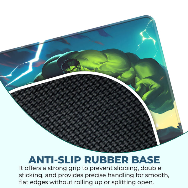 Epic Hulk vs Thor Battle Scene Superhero Mousepad