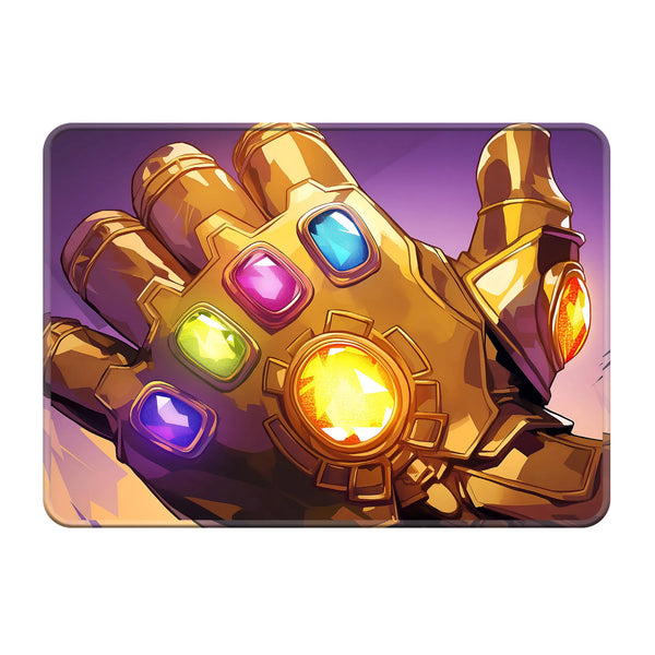 Infinity Gauntlet Stones Glow Superhero Mousepad