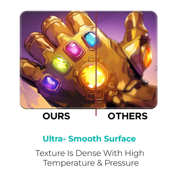 Infinity Gauntlet Stones Glow Superhero Mousepad