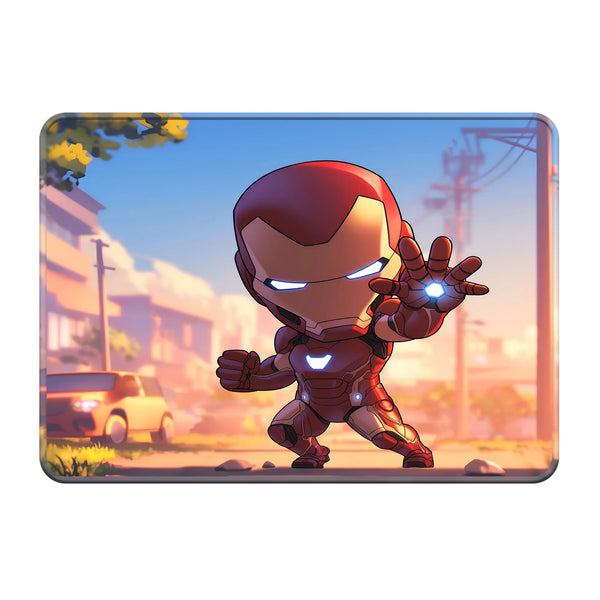 Iron Man Chibi Street Pose Superhero Mousepad