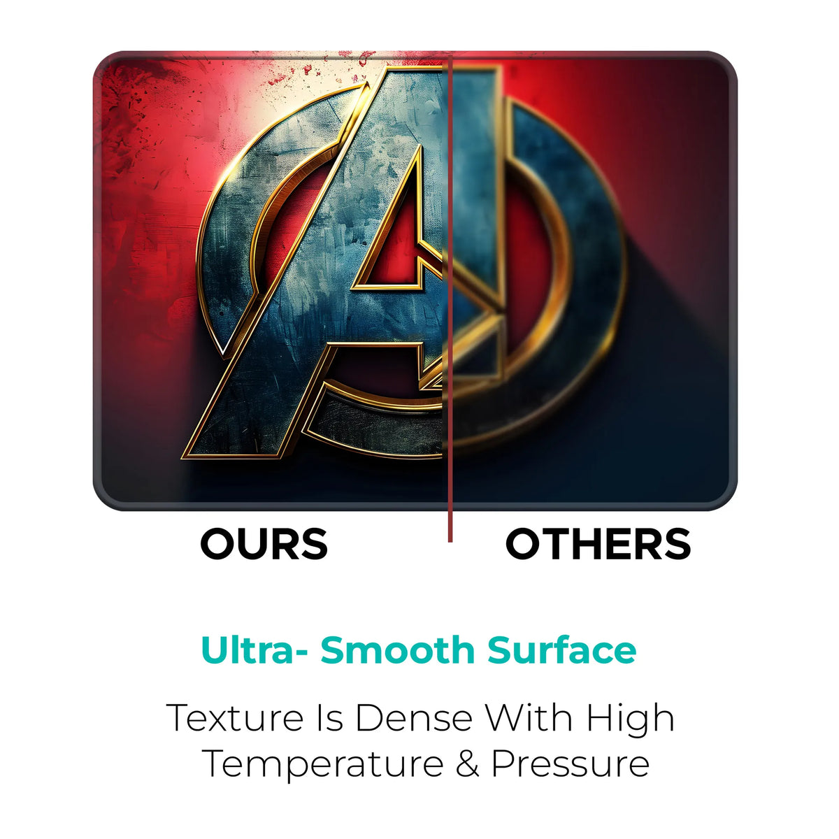 Avengers Icon Logo Superhero Mousepad