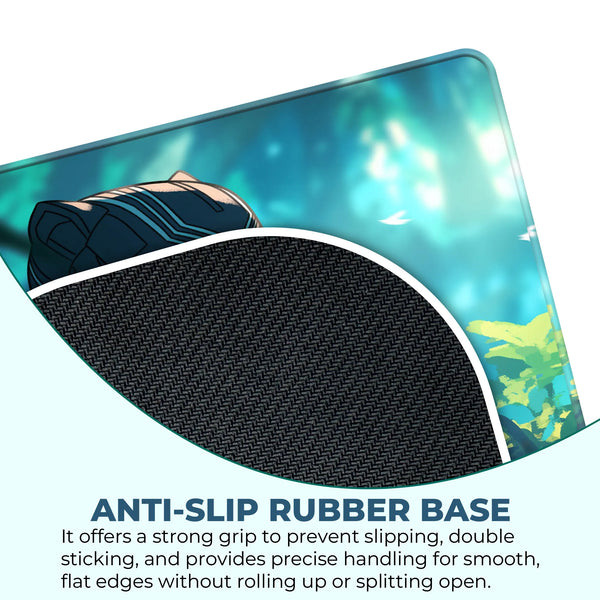 Black Panther Jungle Stance Superhero Mousepad