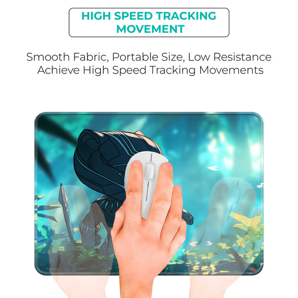 Black Panther Jungle Stance Superhero Mousepad