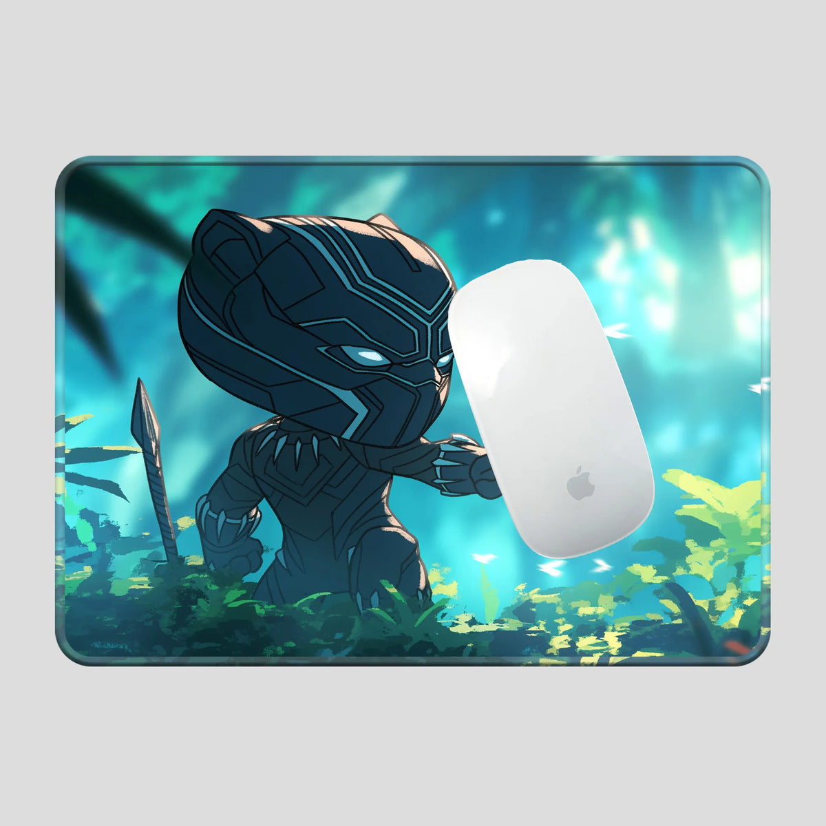 Black Panther Jungle Stance Superhero Mousepad