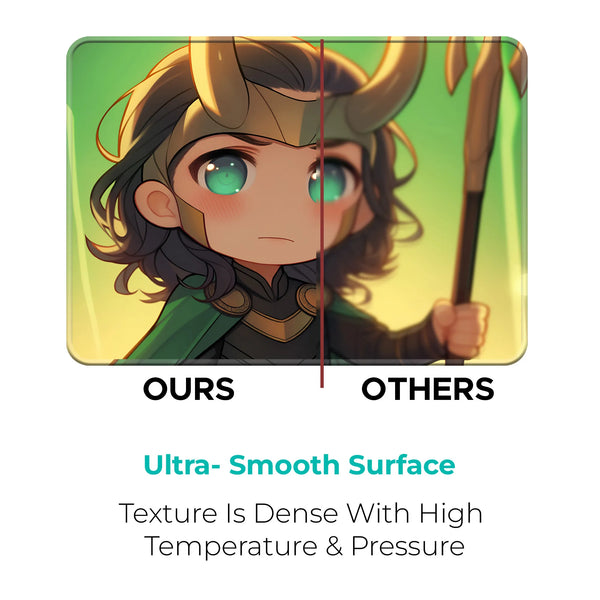 Loki Chibi Portrait Superhero Mousepad