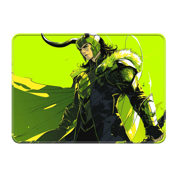 Loki Green Armor Pose Superhero Mousepad
