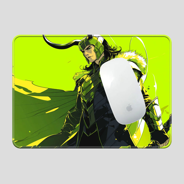 Loki Green Armor Pose Superhero Mousepad