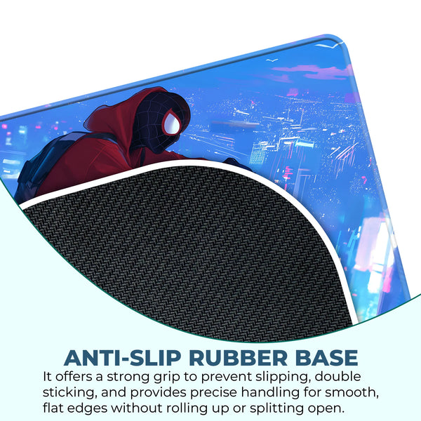 Miles Morales City View Superhero Mousepad