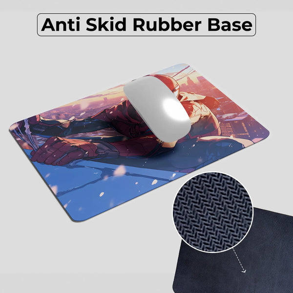 Spider-Man Web Swing Superhero Mousepad