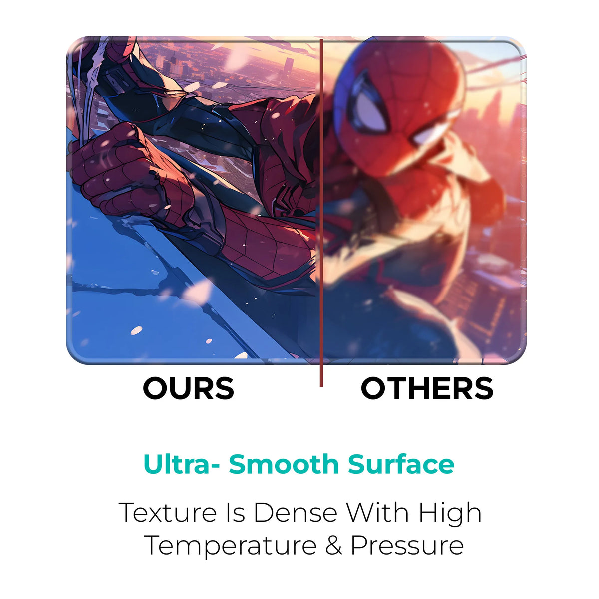 Spider-Man Web Swing Superhero Mousepad