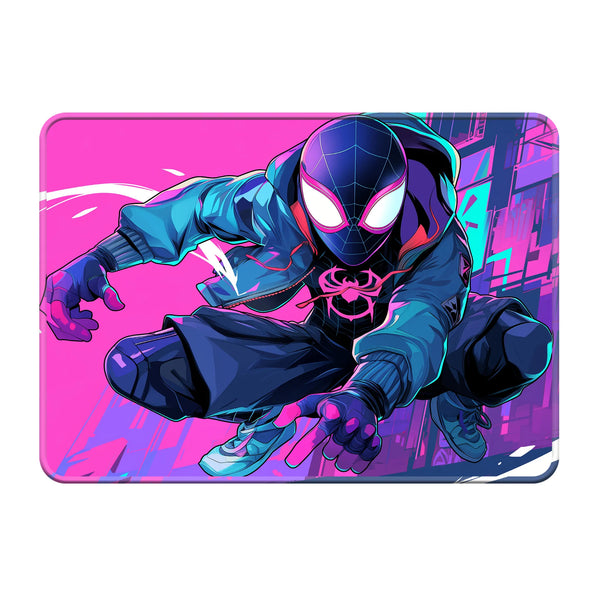 Miles Morales Neon Suit Superhero Mousepad
