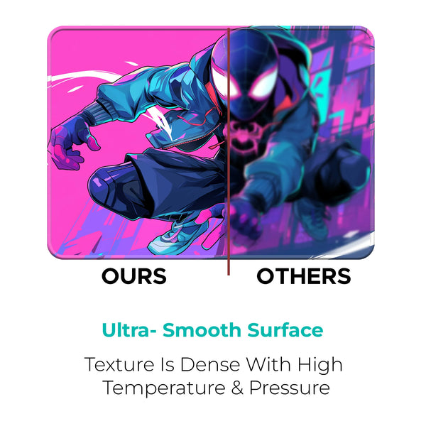 Miles Morales Neon Suit Superhero Mousepad