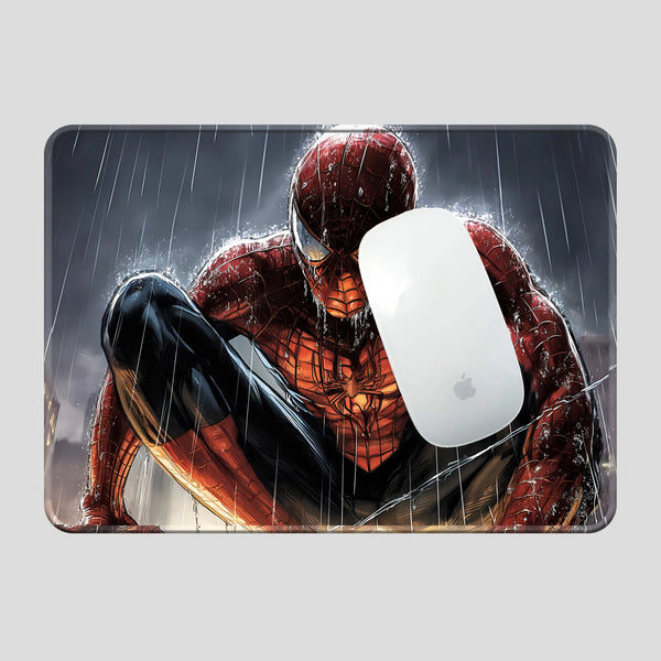Spider-Man Rainfall Dramatic Superhero Mousepad