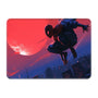 Spider-Man Red Moon Superhero Mousepad