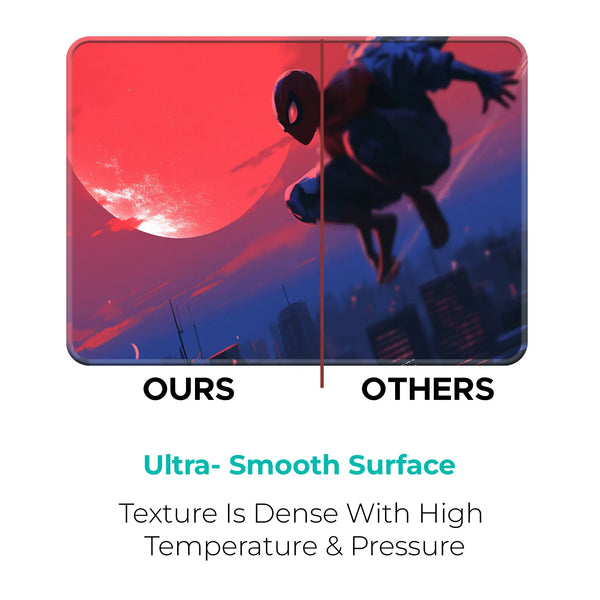 Spider-Man Red Moon Superhero Mousepad