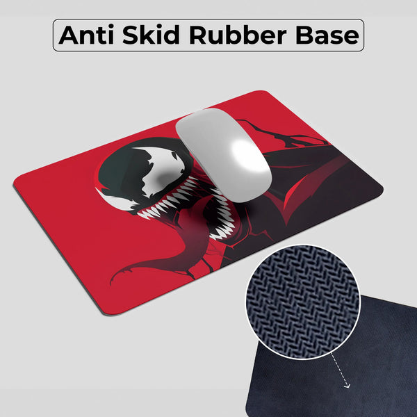 Venom Red Rage Superhero Mousepad
