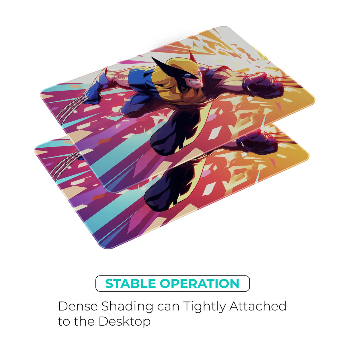 Wolverine Action Slash Superhero Mousepad