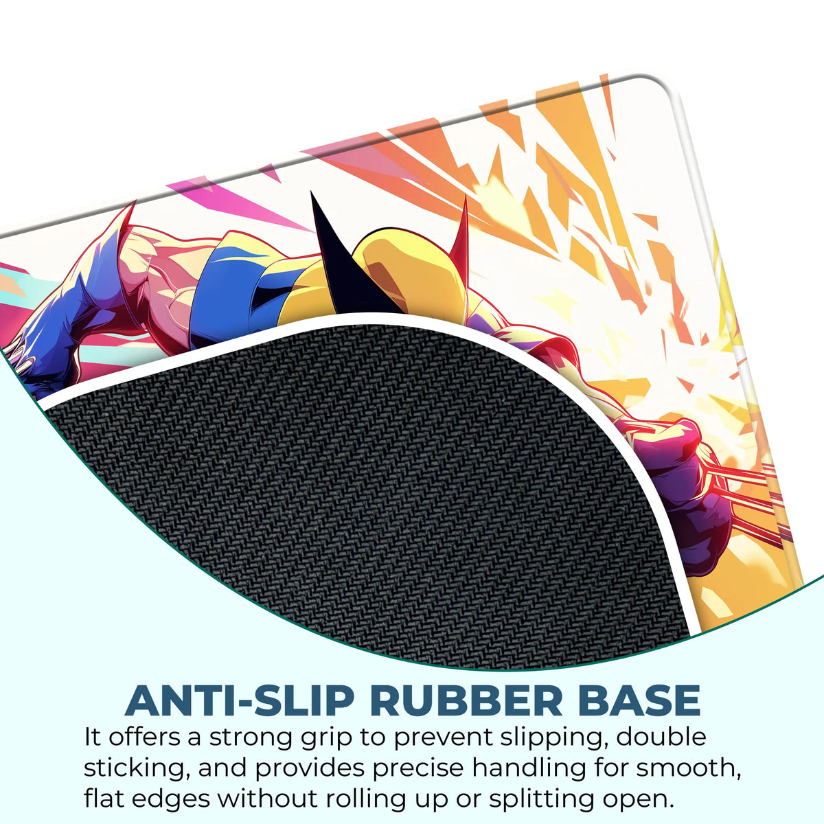 Wolverine Action Slash Superhero Mousepad