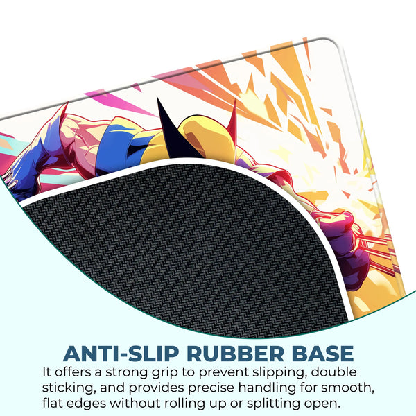 Wolverine Action Slash Superhero Mousepad