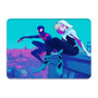 Miles Morales and Spider Gwen Duo Superhero Mousepad