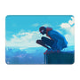 Miles Morales Skyline Pose Superhero Mousepad