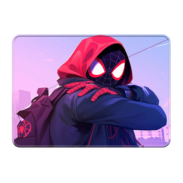 Miles Morales Red Hoodie Style Superhero Mousepad