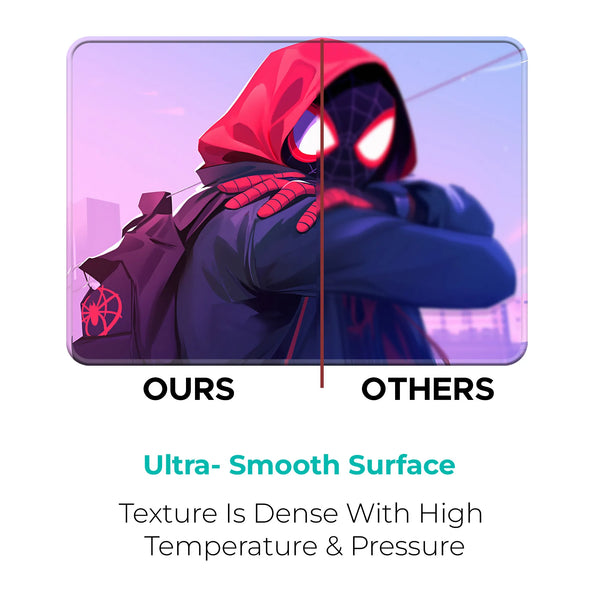 Miles Morales Red Hoodie Style Superhero Mousepad