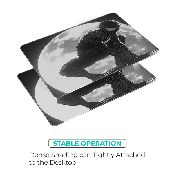Black Suit Spider-Man Moonlight Superhero Mousepad