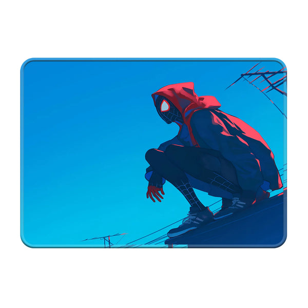 Miles Morales Rooftop Vigil Superhero Mousepad
