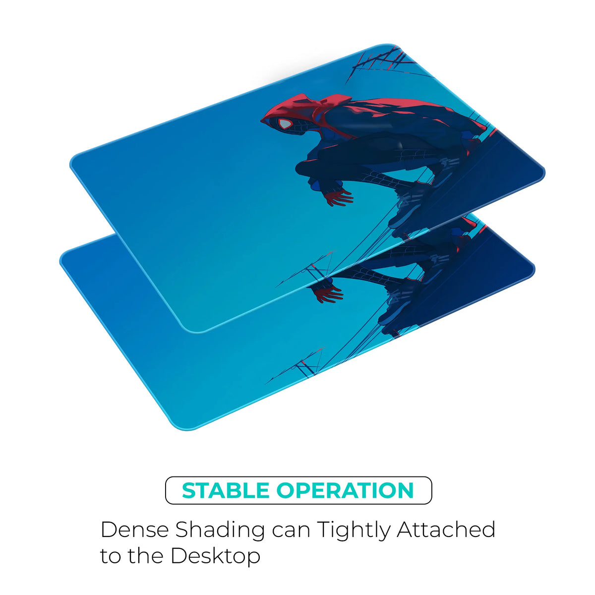 Miles Morales Rooftop Vigil Superhero Mousepad